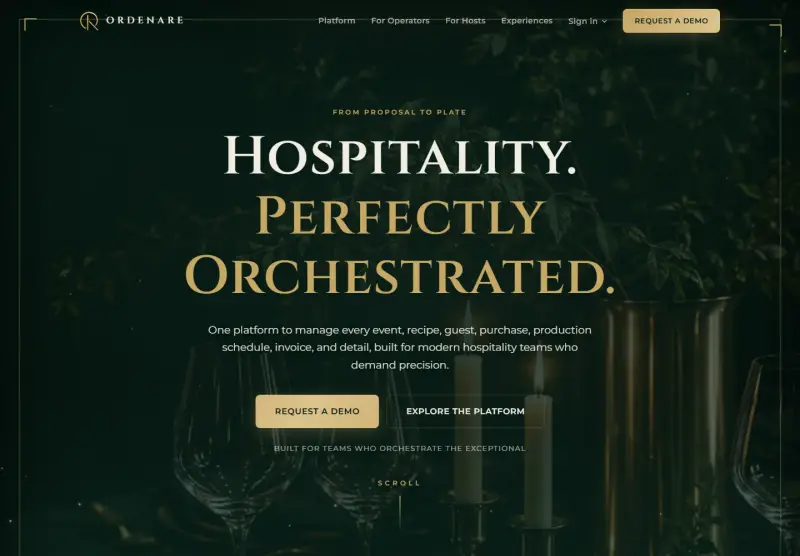 Ordenare website preview